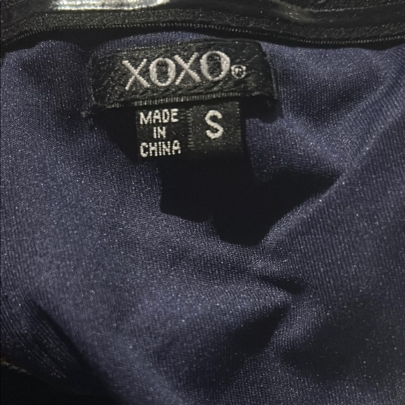 Asymmetrical Blue Midi Skirt with Ruched Design - Picture 3 of 3